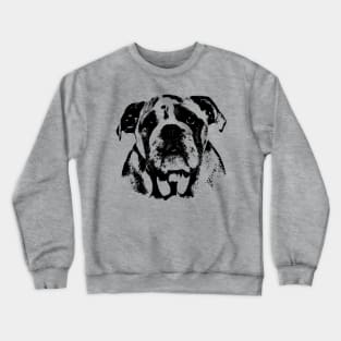 Cute English Bulldog Puppy Crewneck Sweatshirt